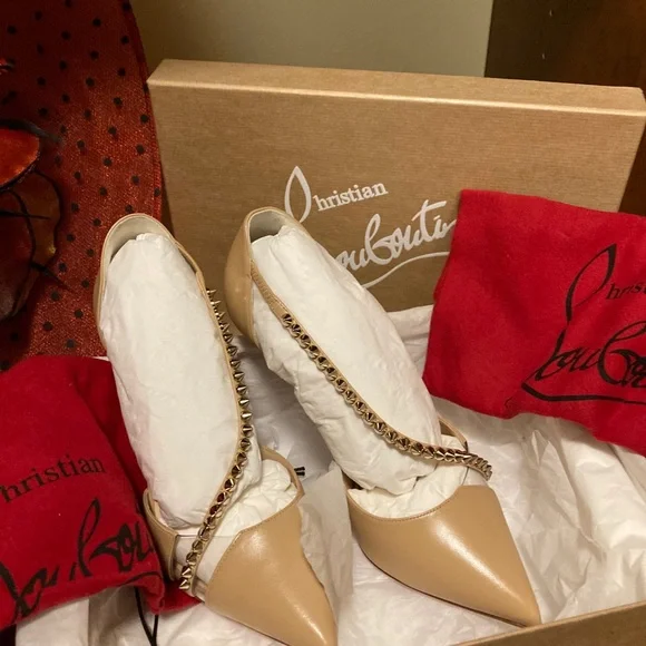 Christian Louboutin Spike Cross heels - Picture 9 of 14
